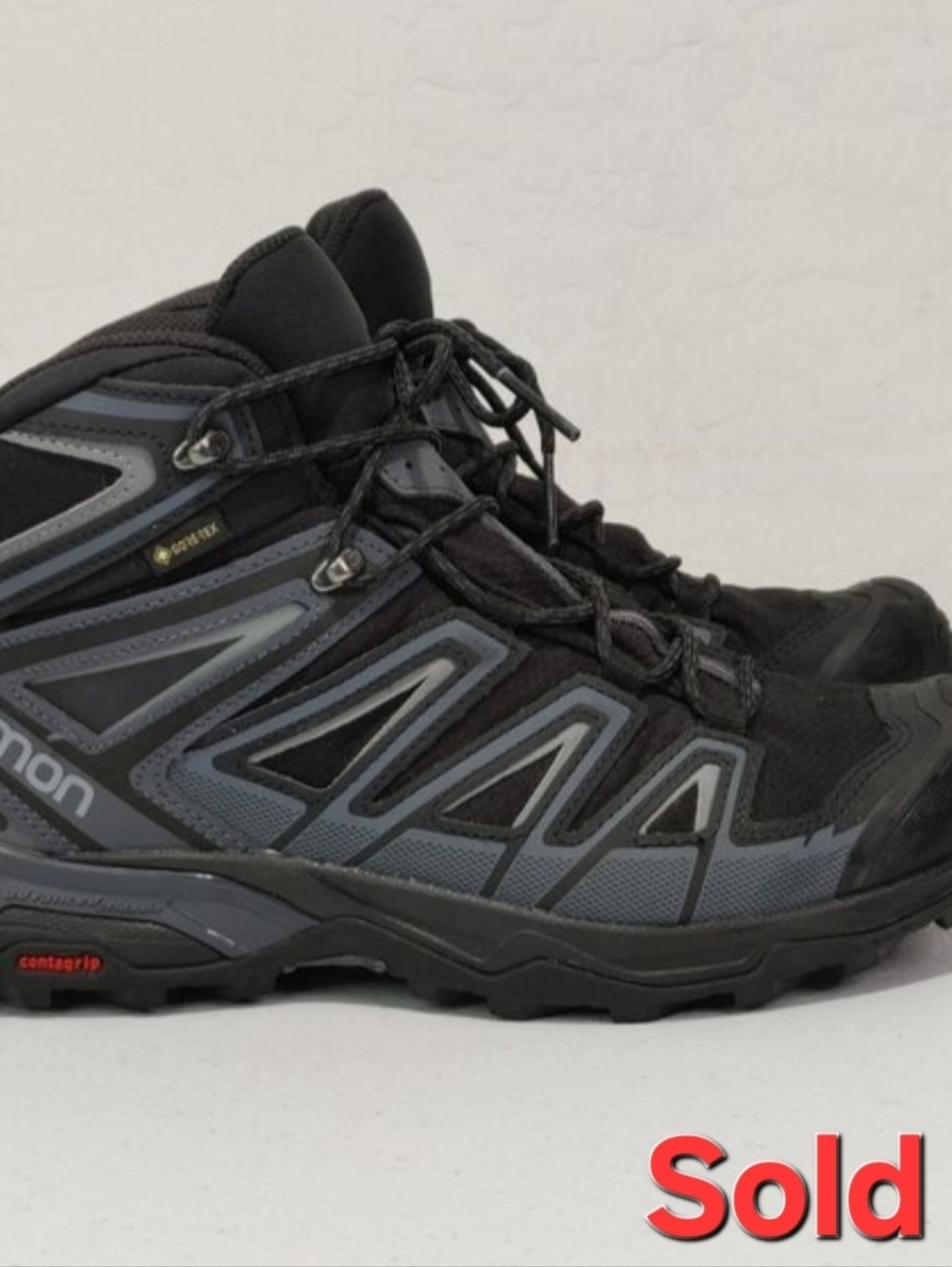 Salomon X Ultra Mid Gore-Tex Hiking / Camping Shoes Men's Size 8.5 MINIMAL USE